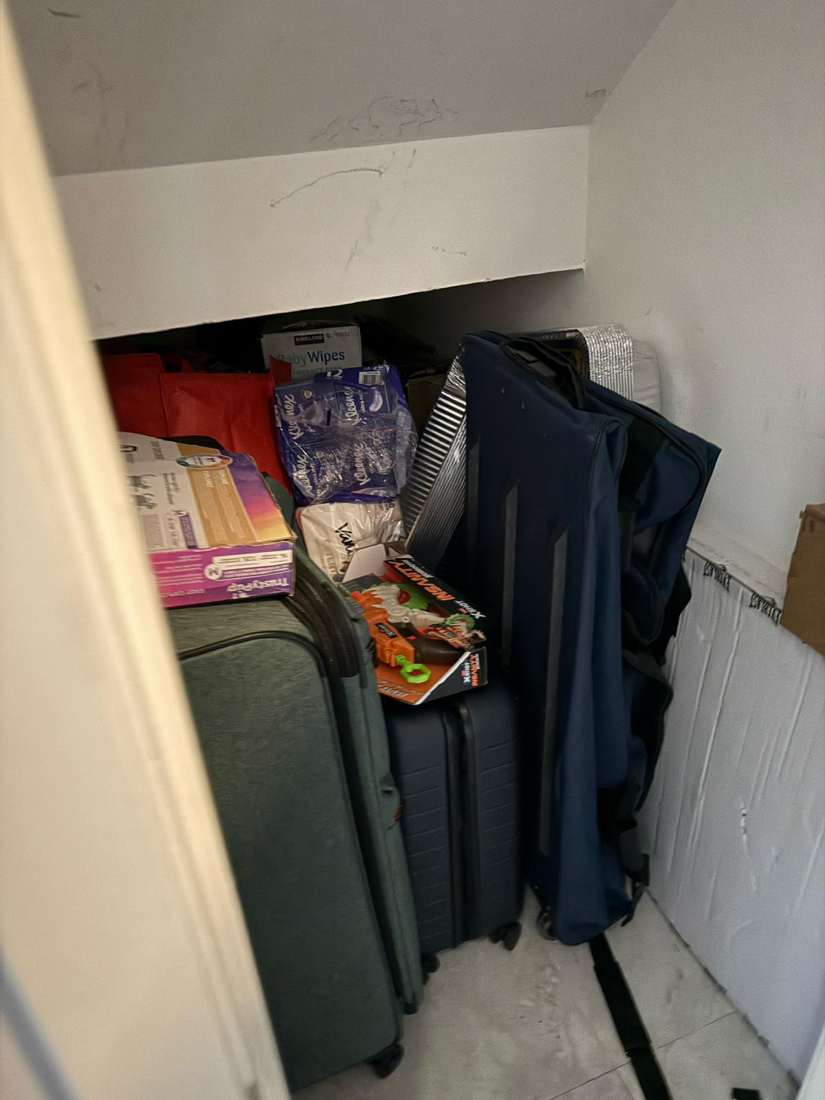 Before organizing: Storage, simplified